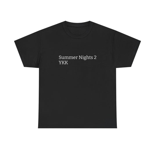 Lazily Designed Summer Nights 2 T-Shirt (Made In Less Than A Minute) [Record Time]